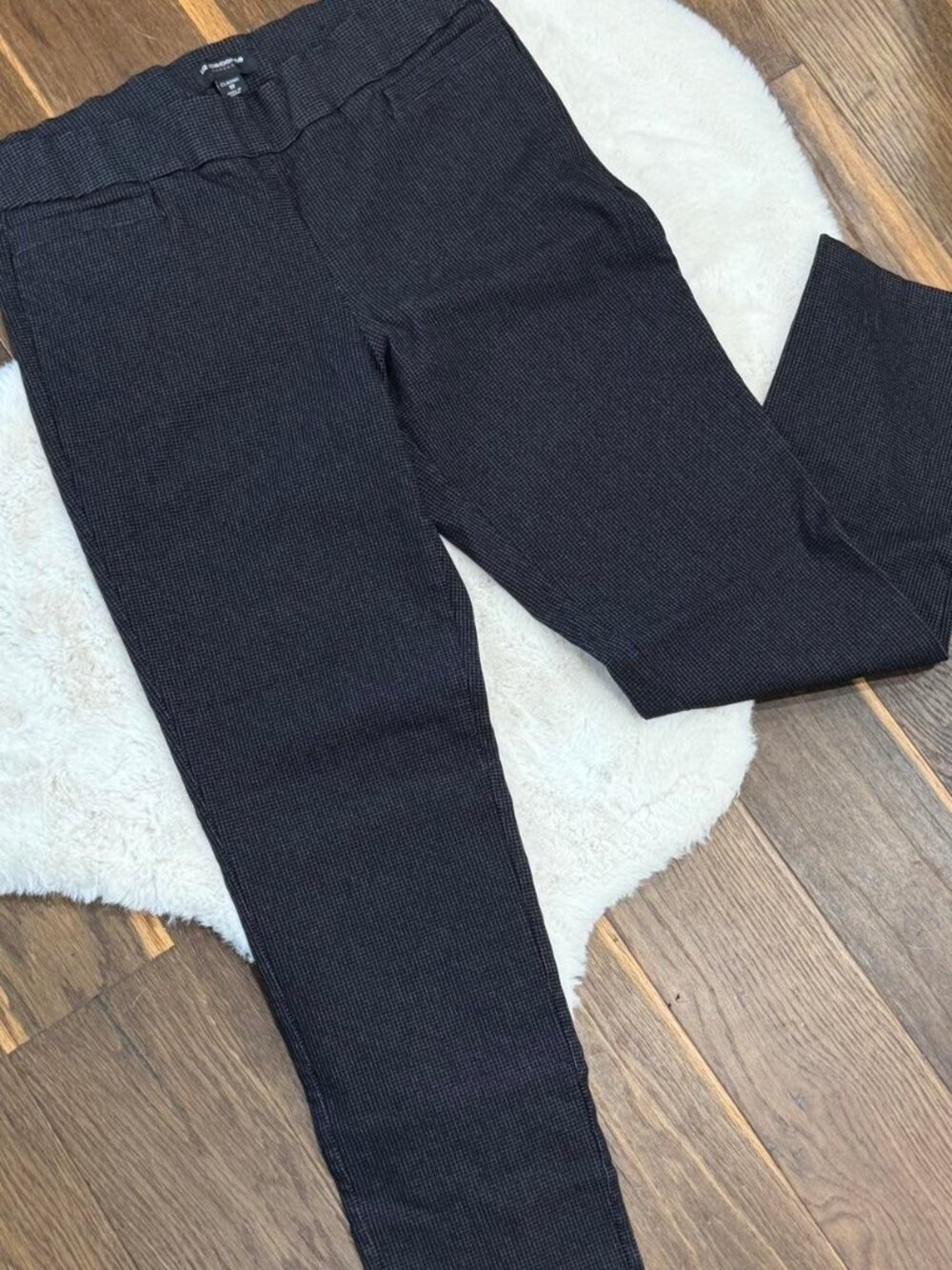 Liz Claiborne Black Straight Leg Trousers 12